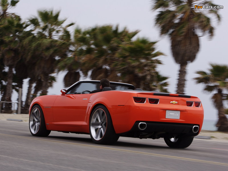 Chevrolet Camaro Convertible Concept 2007 wallpapers (800 x 600)