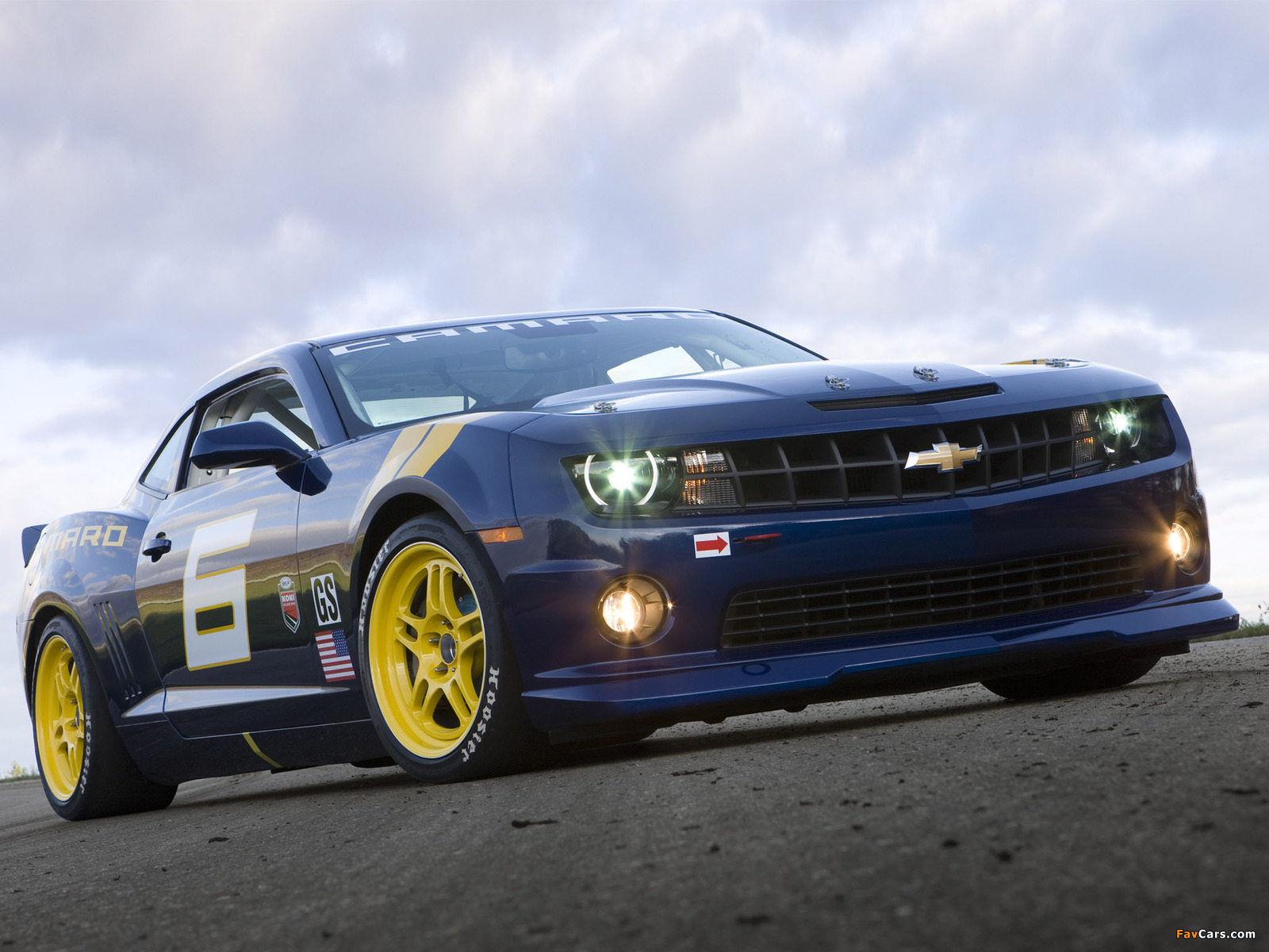 Chevrolet Camaro GS Racecar Concept 2008 wallpapers (1600 x 1200)