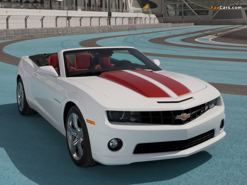 Chevrolet Camaro SS Convertible 2010 wallpapers (800 x 600)