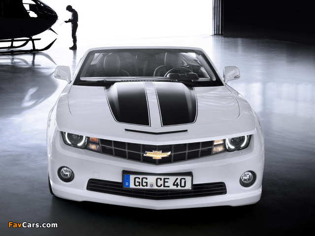 Chevrolet Camaro Convertible EU-spec 2011–13 wallpapers (640 x 480)
