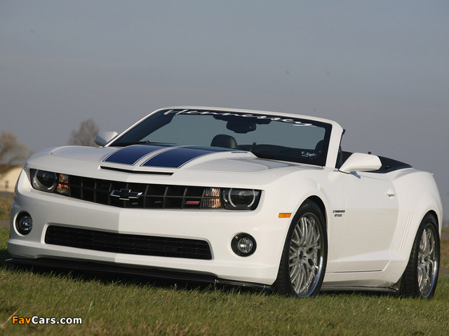 Hennessey Camaro HPE600 Convertible 2011 wallpapers (640 x 480)