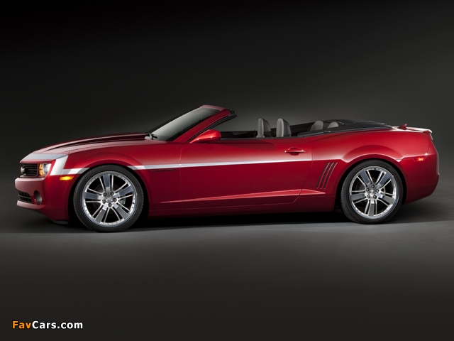 Chevrolet Camaro Red Zone Concept 2011 wallpapers (640 x 480)