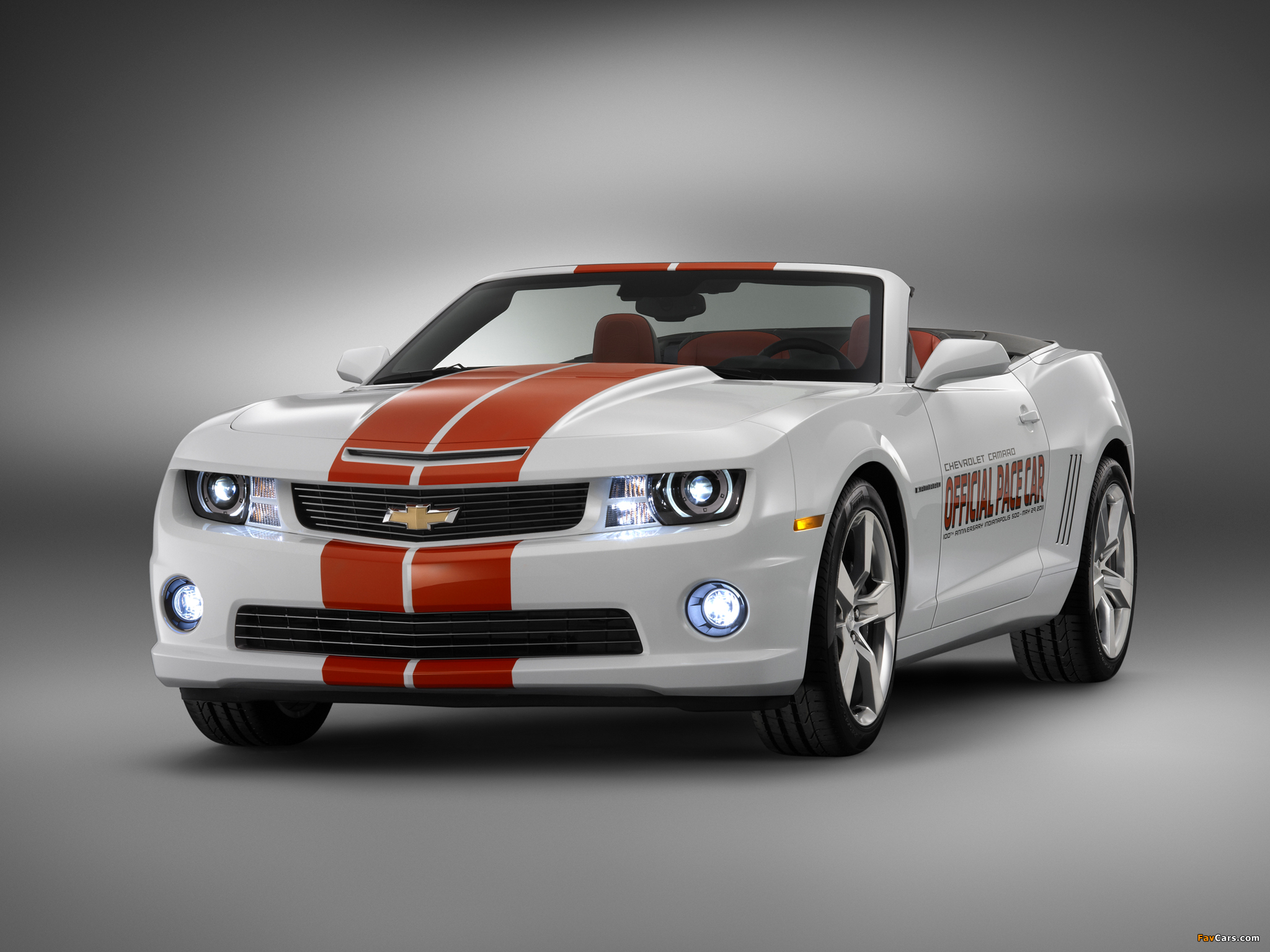 Chevrolet Camaro SS Convertible Indy 500 Pace Car 2011 wallpapers (2048 x 1536)