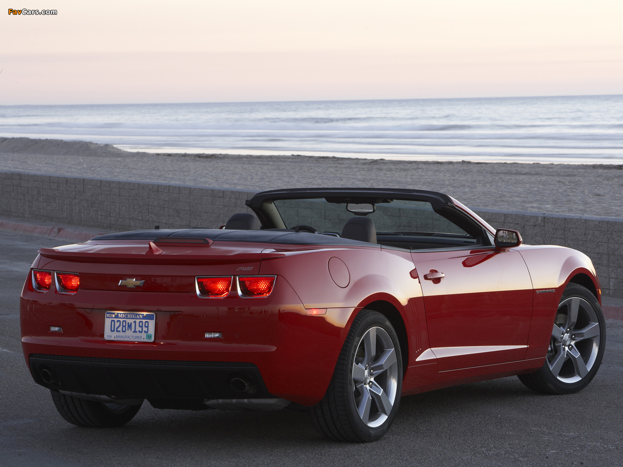 Chevrolet Camaro RS Convertible 2011–13 wallpapers (1280 x 960)