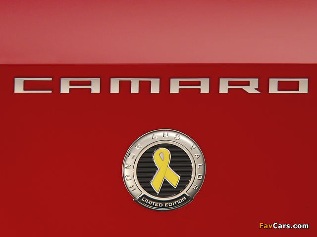 Chevrolet Camaro SS Honor and Valor 2011 wallpapers (640 x 480)
