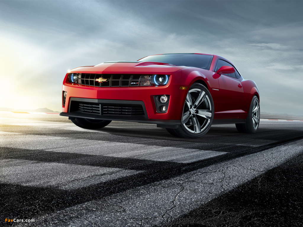 Chevrolet Camaro ZL1 2012–13 wallpapers (1024 x 768)