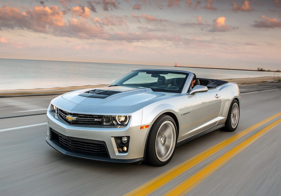 Chevrolet Camaro ZL1 Convertible 2012–13 wallpapers