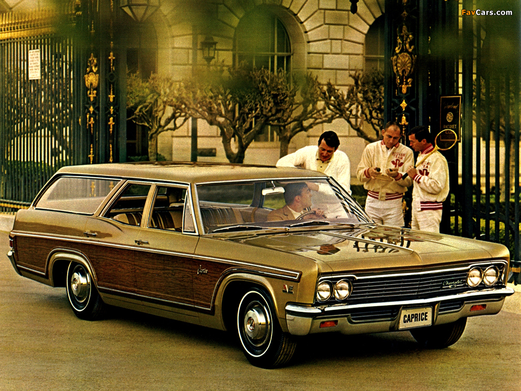 Chevrolet Caprice Station Wagon 1966 wallpapers (1024 x 768)
