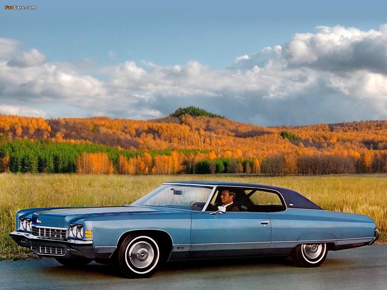 Chevrolet Caprice Custom Coupe (N47) 1972 wallpapers (1280 x 960)