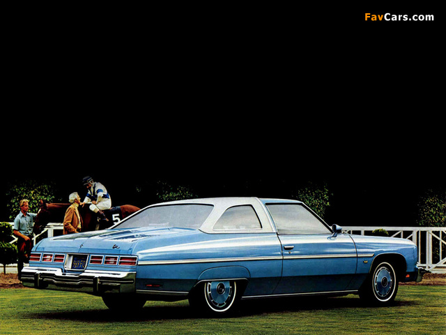 Chevrolet Caprice Coupe 1976 photos (640 x 480)