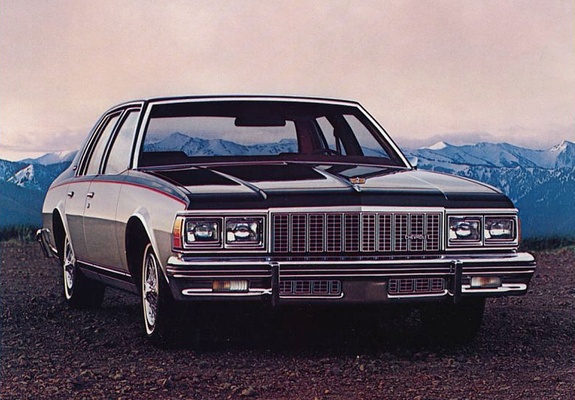 Chevrolet Caprice Classic 1977–86 pictures