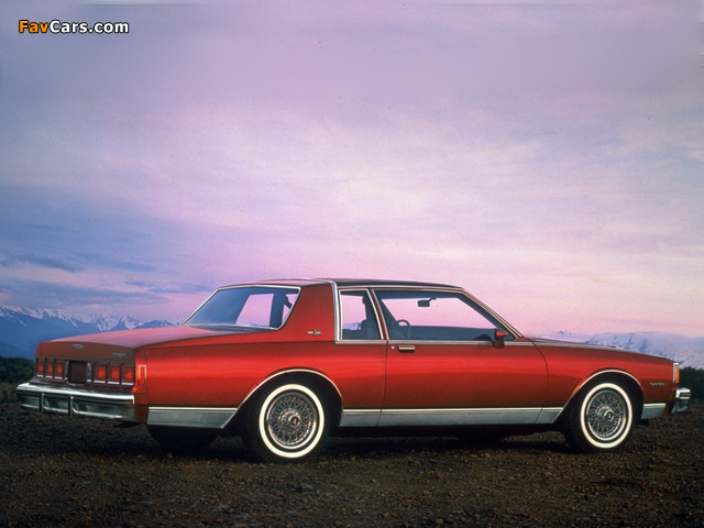 Chevrolet Caprice Coupe 1980–85 images (640 x 480)