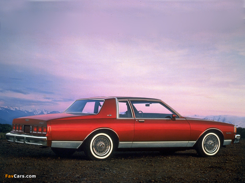 Chevrolet Caprice Coupe 1980–85 images (800 x 600)
