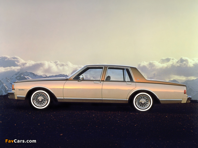 Chevrolet Caprice Classic 1980 pictures (640 x 480)