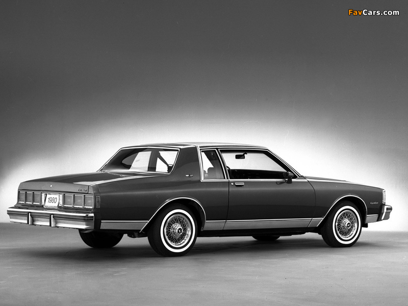 Chevrolet Caprice Coupe 1980–85 wallpapers (800 x 600)