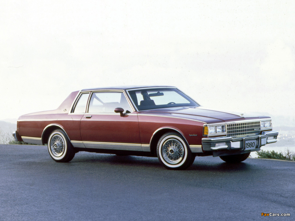 Chevrolet Caprice Coupe 1980–85 wallpapers (1024 x 768)