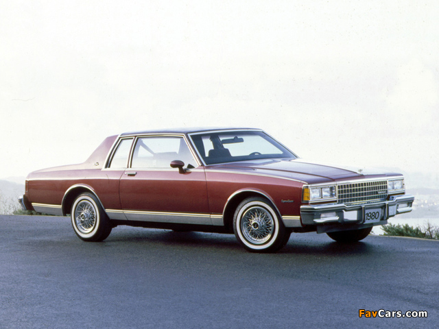 Chevrolet Caprice Coupe 1980–85 wallpapers (640 x 480)