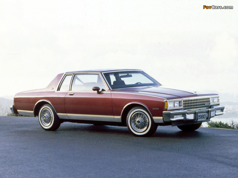 Chevrolet Caprice Coupe 1980–85 wallpapers (800 x 600)