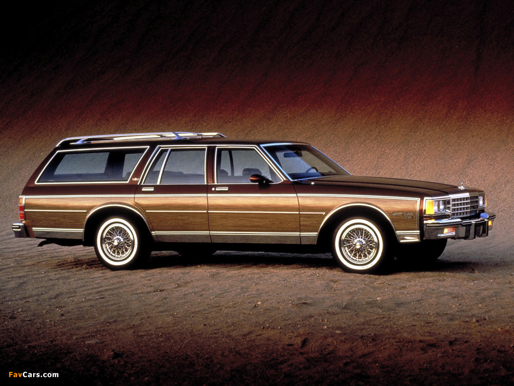 Chevrolet Caprice Estate Wagon 1985 pictures (1024 x 768)