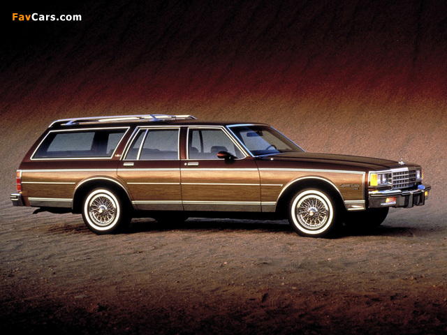 Chevrolet Caprice Estate Wagon 1985 pictures (640 x 480)