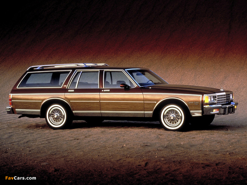 Chevrolet Caprice Estate Wagon 1985 pictures (800 x 600)