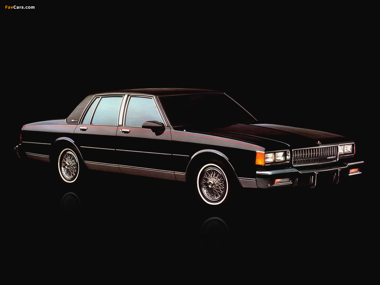 Chevrolet Caprice Classic Brougham 1986 photos (1280 x 960)