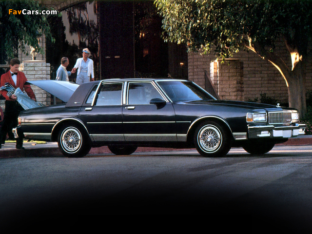 Chevrolet Caprice Classic Brougham LS 1987–90 photos (640 x 480)