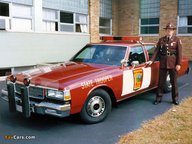 Chevrolet Caprice Classic Patrol Car 1987–90 photos (640 x 480)