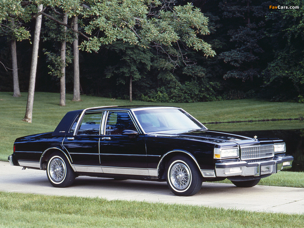 Chevrolet Caprice Classic Brougham LS 1987–90 photos (1024 x 768)