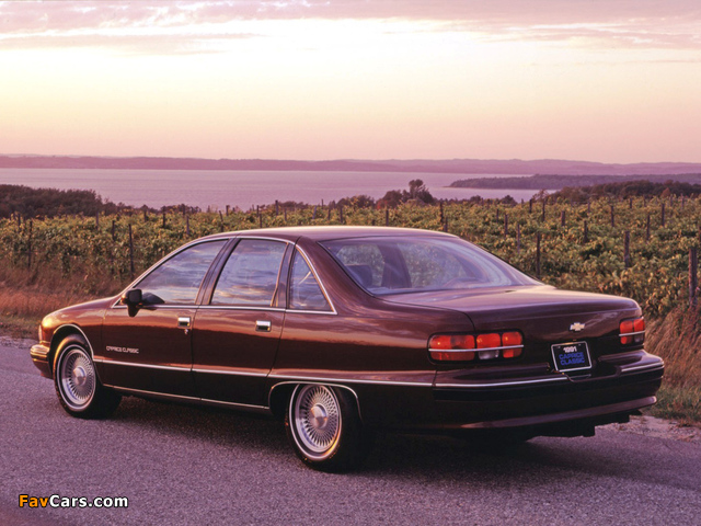 Chevrolet Caprice Classic 1991–93 photos (640 x 480)