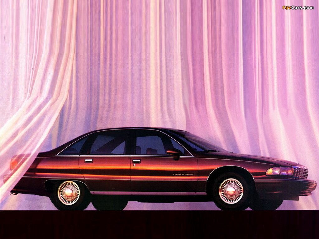 Chevrolet Caprice Classic 1991–93 photos (1024 x 768)