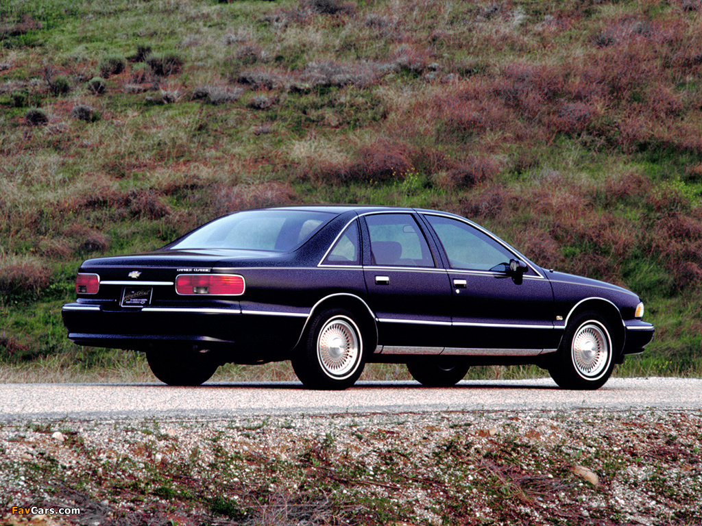 Chevrolet Caprice Classic 1991–93 pictures (1024 x 768)