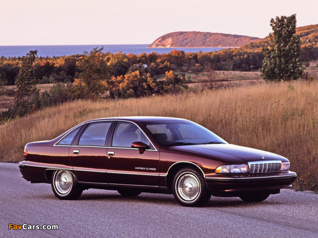 Chevrolet Caprice Classic 1991–93 wallpapers (640 x 480)