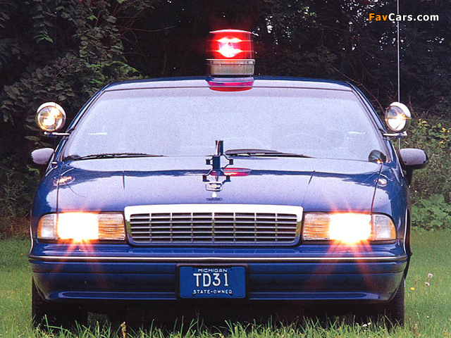Chevrolet Caprice Classic Police 1993–96 images (640 x 480)