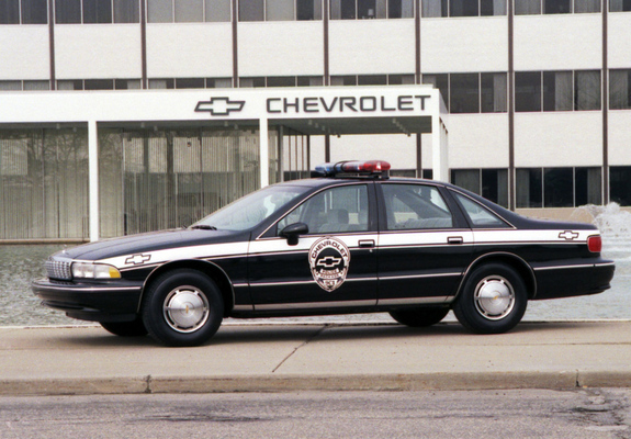Chevrolet Caprice Classic Police 1993–96 photos