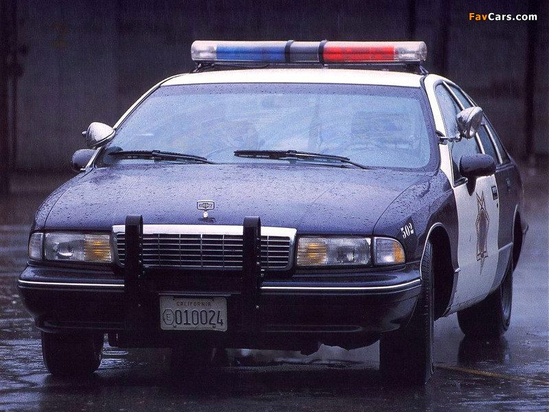 Chevrolet Caprice Classic Police 1993–96 photos (800 x 600)