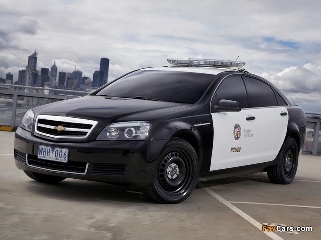 Chevrolet Caprice Police Patrol Vehicle 2010 images (640 x 480)