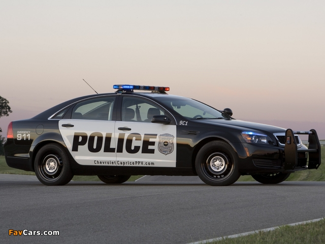 Chevrolet Caprice Police Patrol Vehicle 2010 images (640 x 480)