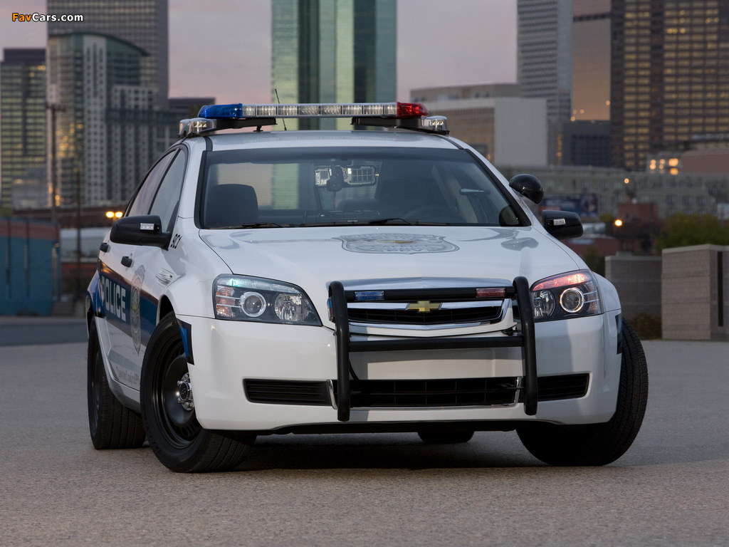 Chevrolet Caprice Police Patrol Vehicle 2010 photos (1024 x 768)
