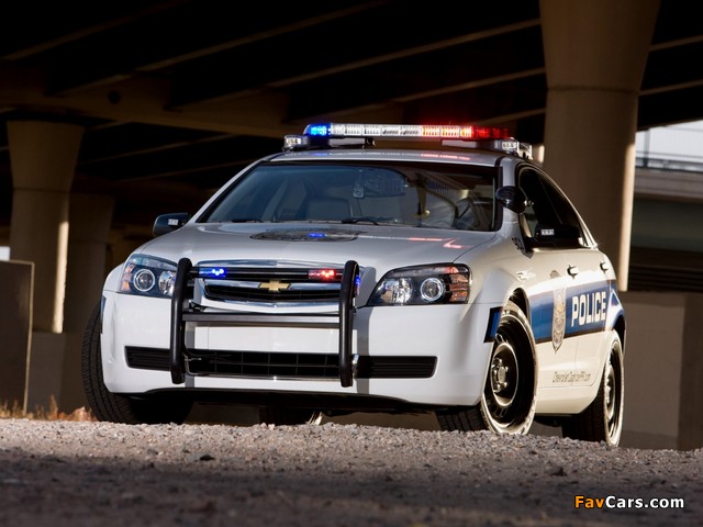 Chevrolet Caprice Police Patrol Vehicle 2010 pictures (640 x 480)