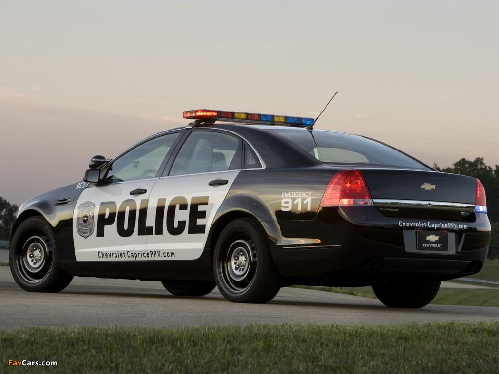 Chevrolet Caprice Police Patrol Vehicle 2010 wallpapers (1024 x 768)