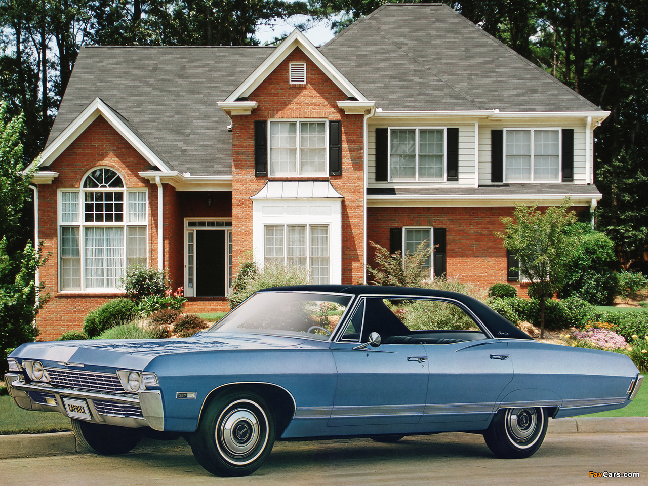 Images of Chevrolet Caprice Hardtop Sedan 1968 (1280 x 960)