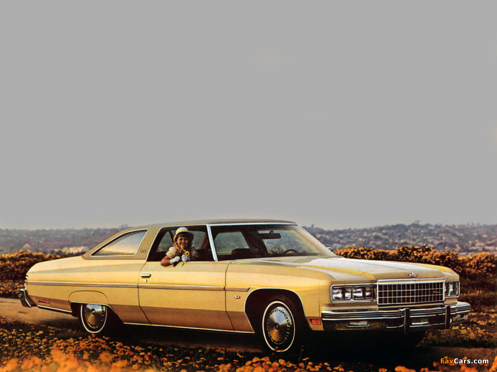 Images of Chevrolet Caprice Classic Custom Coupe (N47) 1976 (1024 x 768)