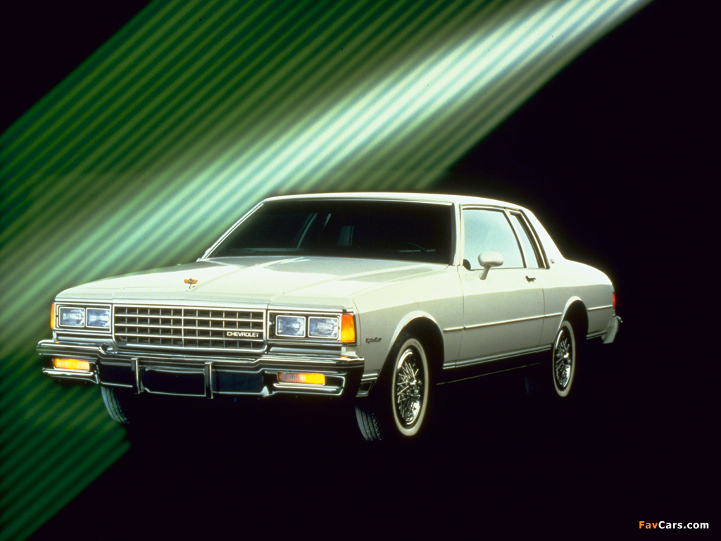 Images of Chevrolet Caprice Coupe 1980–85 (1024 x 768)