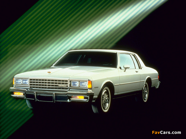 Images of Chevrolet Caprice Coupe 1980–85 (640 x 480)