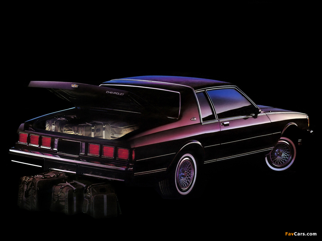 Images of Chevrolet Caprice Coupe Landau 1985 (1024 x 768)