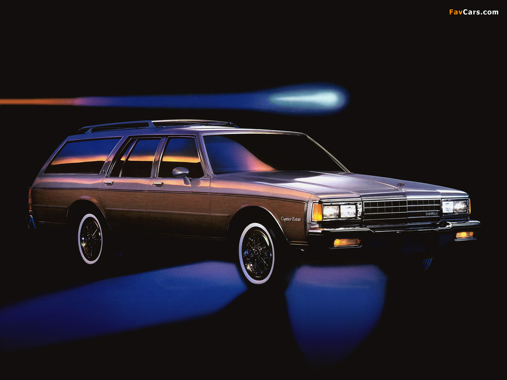 Images of Chevrolet Caprice Estate Wagon 1987–90 (1024 x 768)