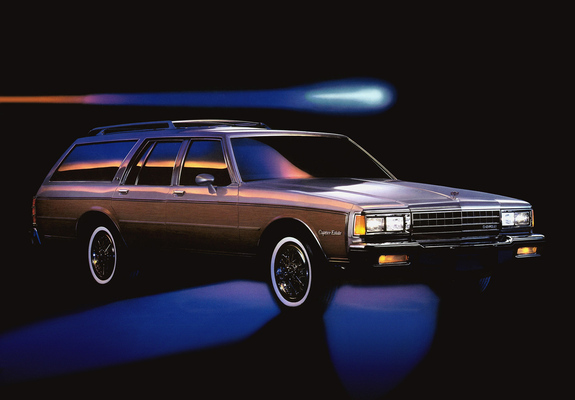 Images of Chevrolet Caprice Estate Wagon 1987–90