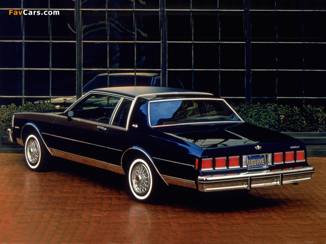 Photos of Chevrolet Caprice Coupe 1980–85 (640 x 480)