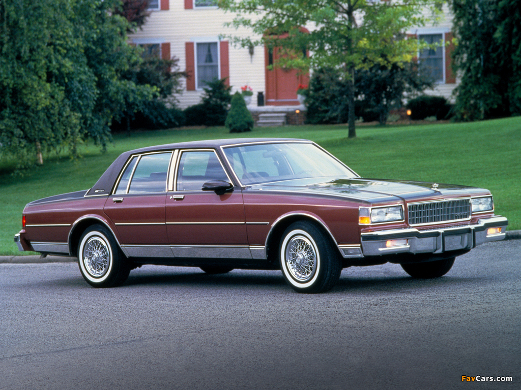 Photos of Chevrolet Caprice Classic Brougham 1987–90 (1024 x 768)